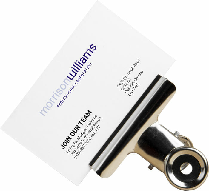MW Family Law Business Card